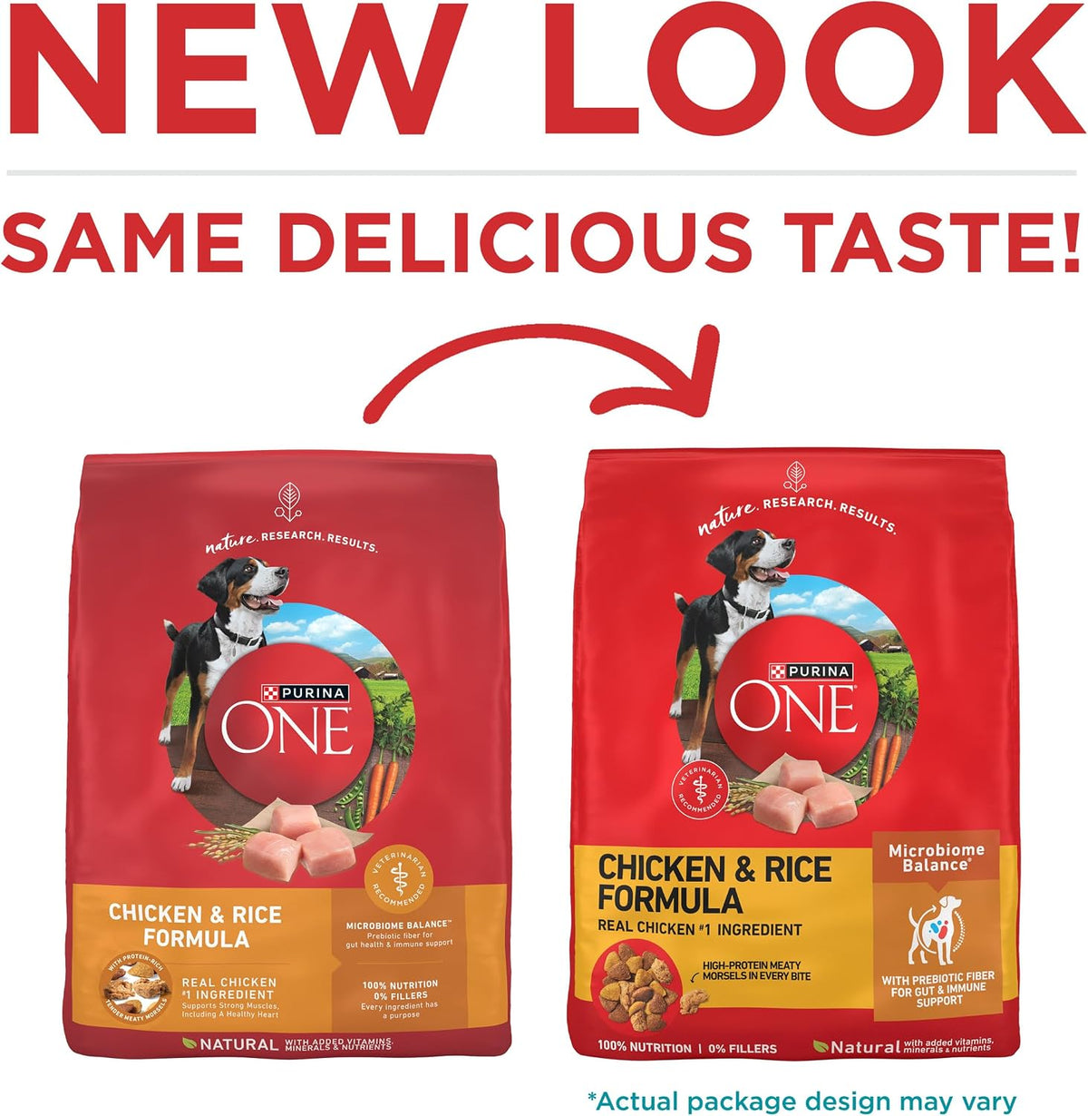 Purina ONE Chicken and Rice Formula Natural Dog Food